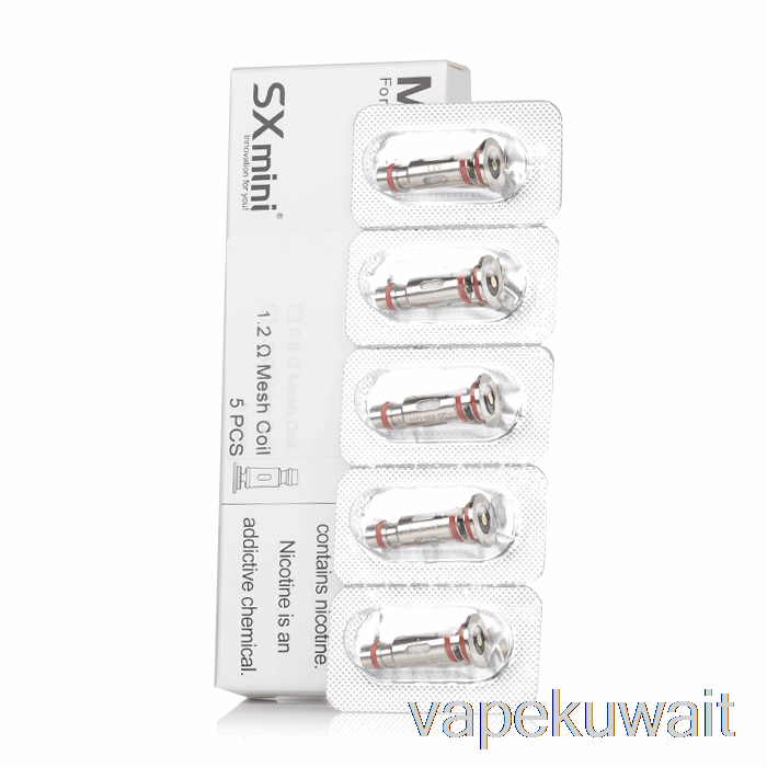 Yihi Sxmini Mk Pro كلاس استبدال لفائف 1.2ohm M1 شبكة لفائف Vape الكويت